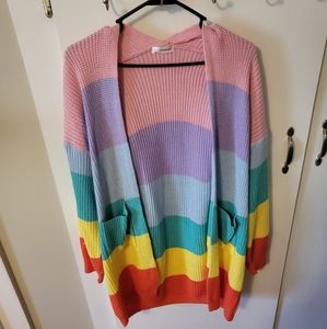 Vestique cardigan